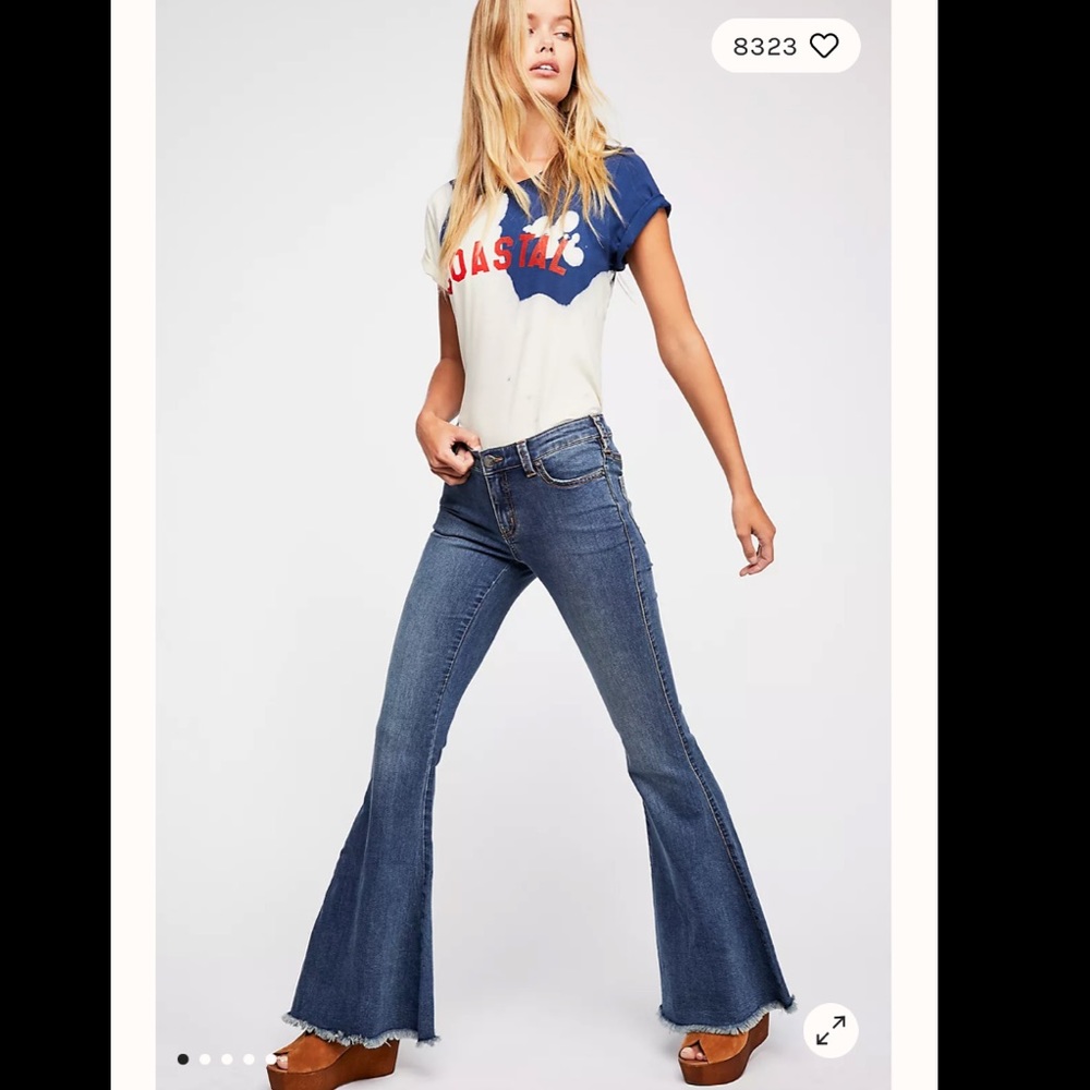 Free people flare jeans
